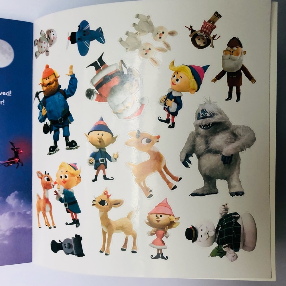 Rudolph Book/Stickers - Picture 10 of 10